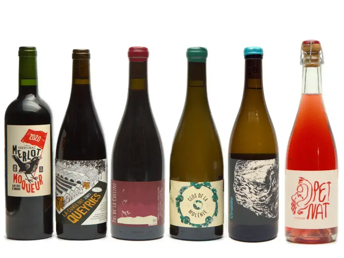 Naturvin smagekasse - New Winemakers fra Bordeaux - TIlbud på naturvin smagekasser - Pickup points i København