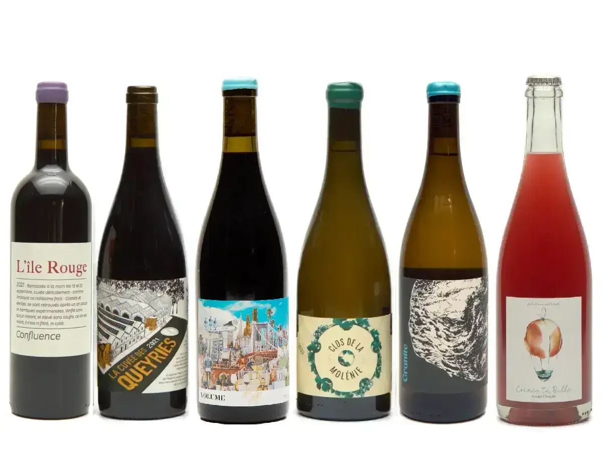 Naturvin smagekasse - New Winemakers fra Bordeaux - TIlbud på naturvin smagekasser - Pickup points i København