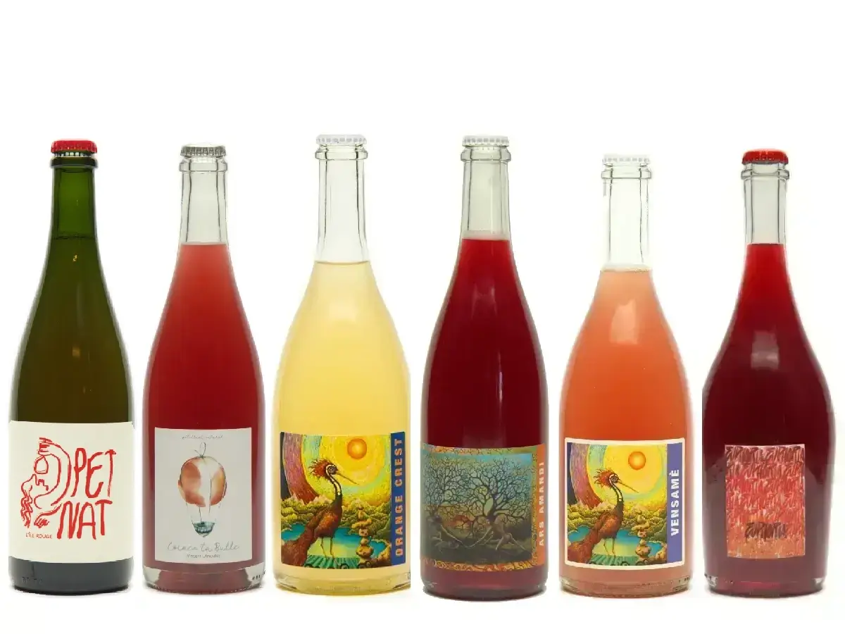 Pet nat naturvin smagekasse fra biowine.dk