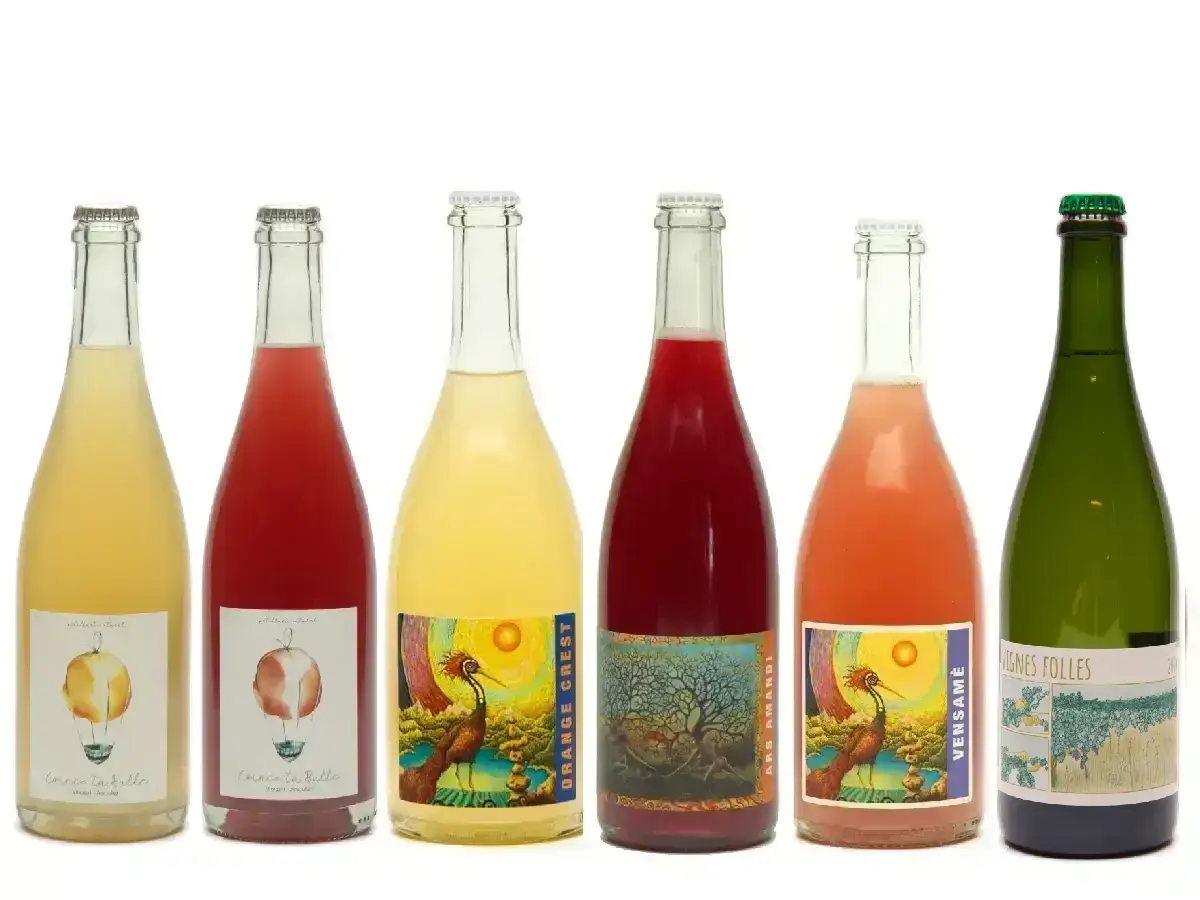 Pet nat naturvin smagekasse fra biowine.dk