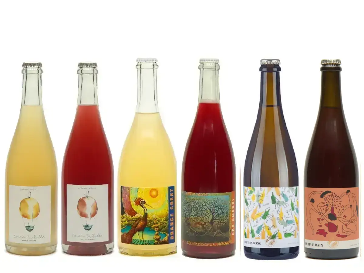 Pet nat naturvin smagekasse fra biowine.dk