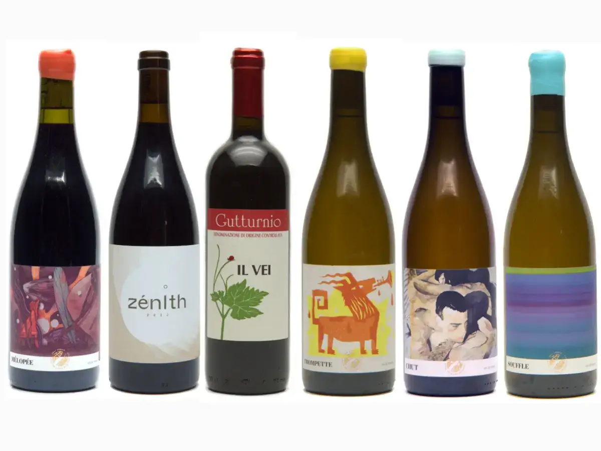 naturvin tilbud - natur vin smagekasse med nye naturvine fra Frankrig og Italien