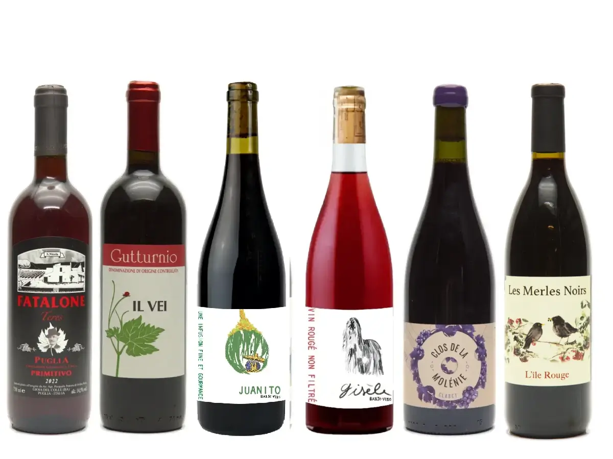 Lette rødvine! Køb en naturvin smagekasse på tilbud!