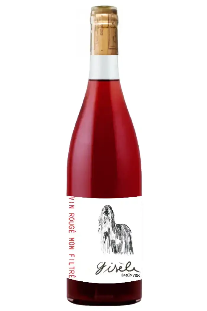 Gisele - Rouge vin med røde frugter og sprøde tanniner! TIlbud på naturvin!