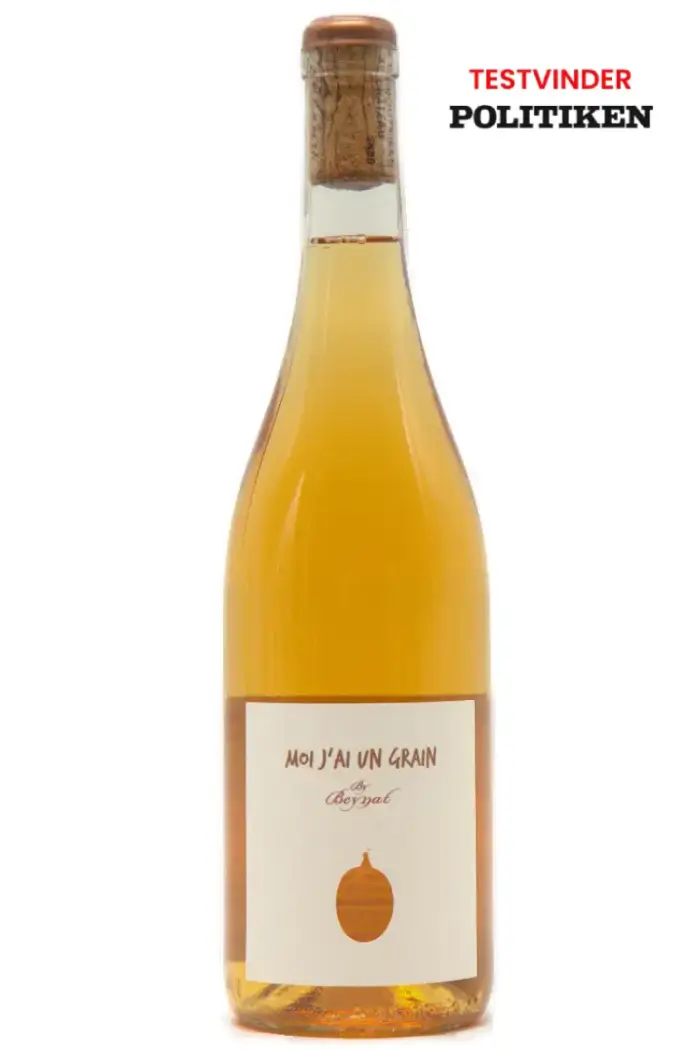 Moi J'Ai Un Grain 2022 - Biodynamisk orangevin naturvin med 50 dage på skindet!