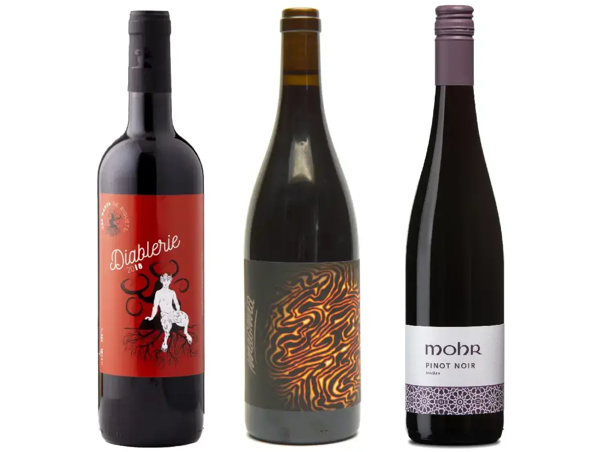 3 pack rødvin! Tre naturvine til weekenden! Tre rødvine - Tysk og fransk, lagret på stål og eg, økologisk, biodynamisk og natur!