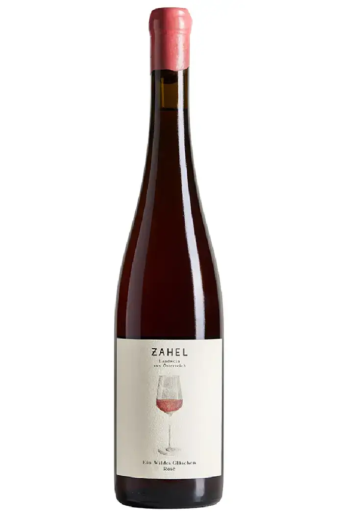 Ein wildes Gläschen rosé 2023 - Østrigsk biodynamisk rosé! Fantastisk lys rosa farve med lyse refleksioner!