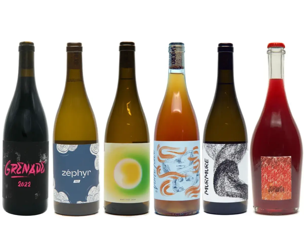 La Micro Winerie smagekasse: Fuld kreativitet helt uden slot og marker! Det er fantastisk skønne naturvine fra en ung kreativ winemaker!