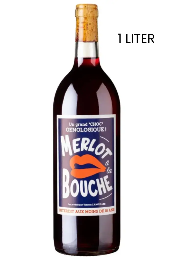 Merlot Bouche - 1 liter Merlot!